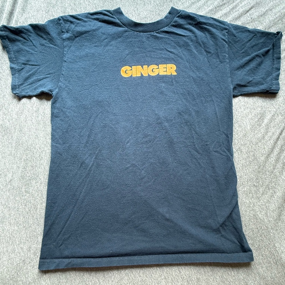 Brockhampton Ginger Navy Blue Men's Concert Tour T-Shirt